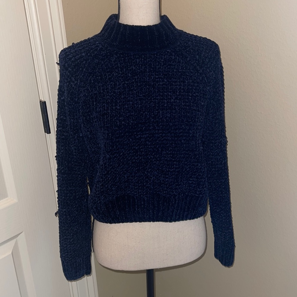 Blue soft sweater H&M